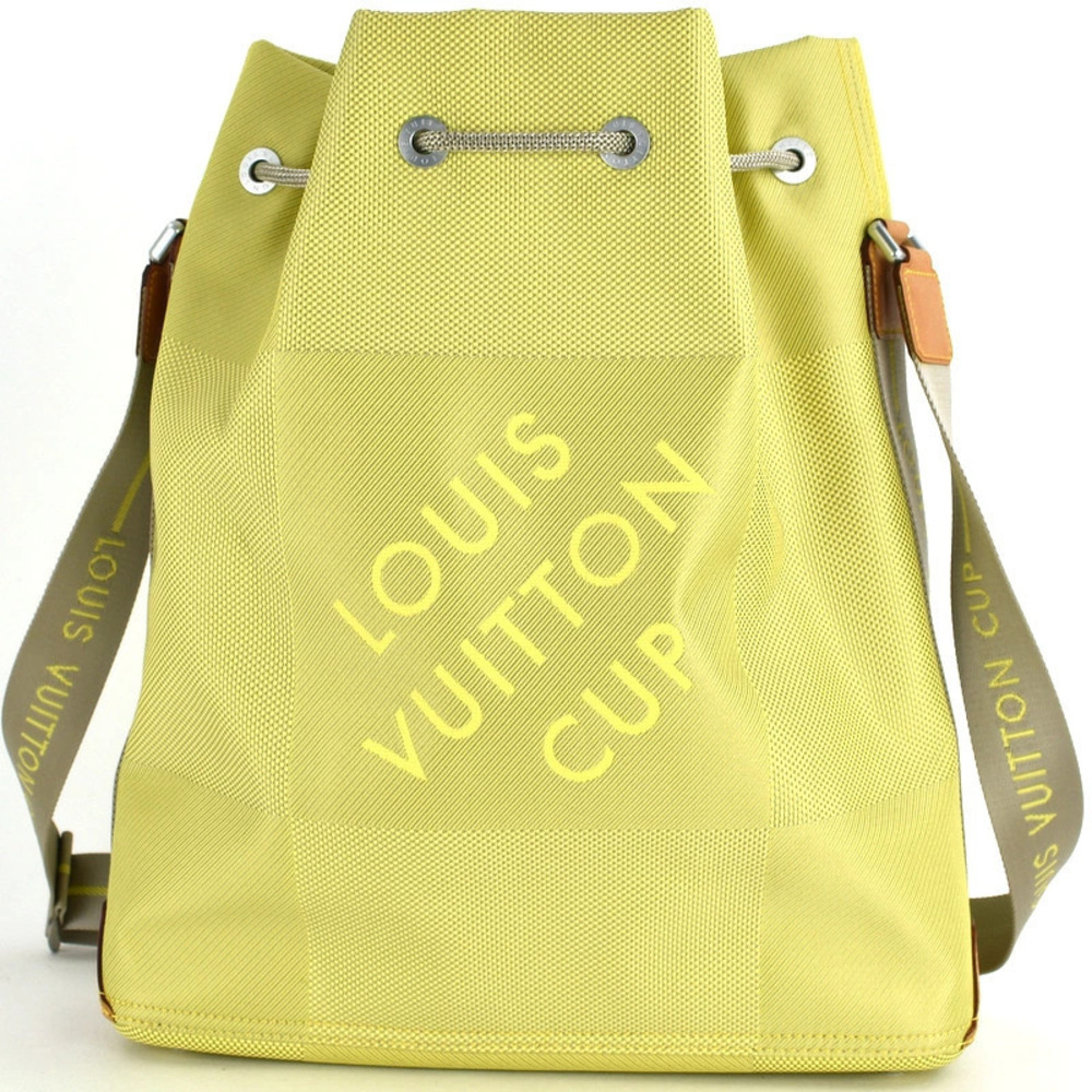 Louis Vuitton Green Shoulder Bag Damier Gant LV Volunteer Americas Cup Green
